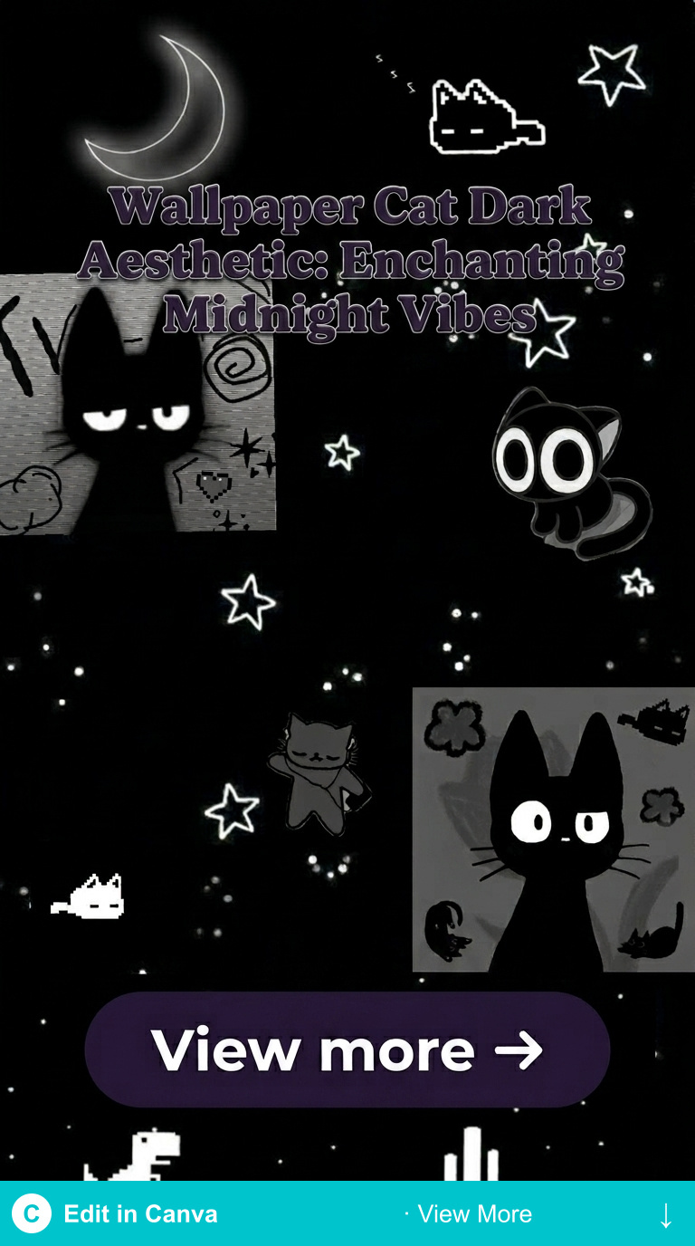 wallpaper cat dark aesthetic botanical dark garden cat