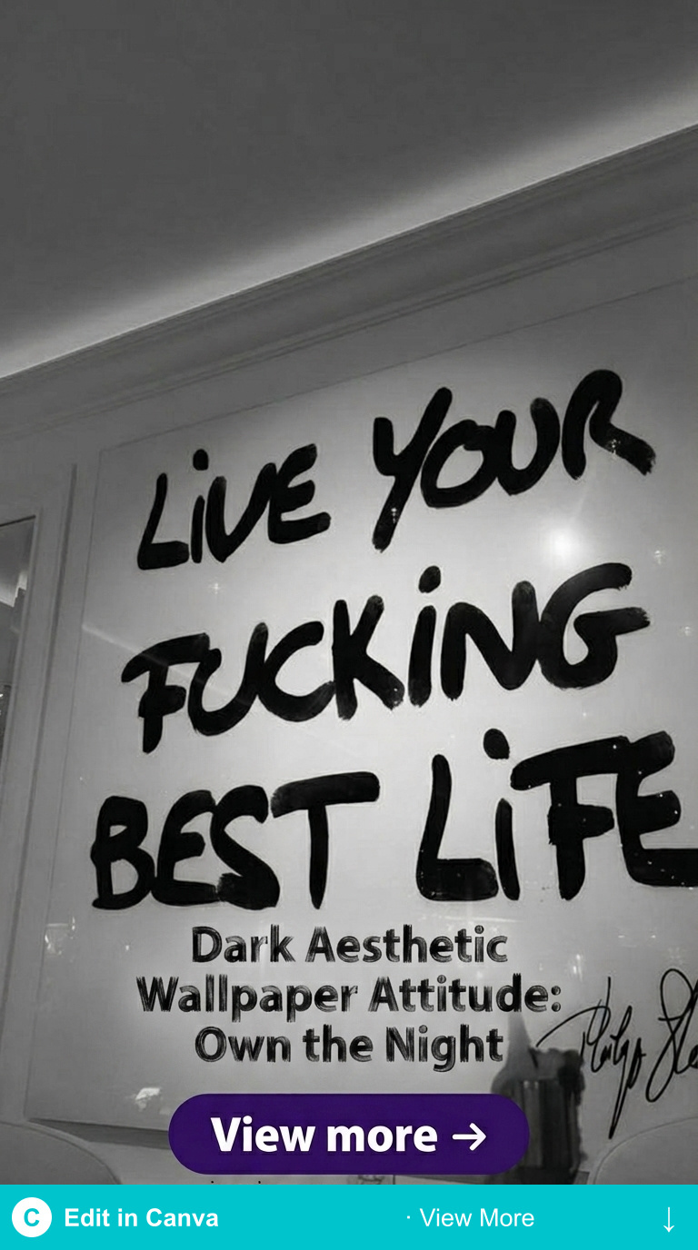 dark aesthetic wallpaper attitude style 3