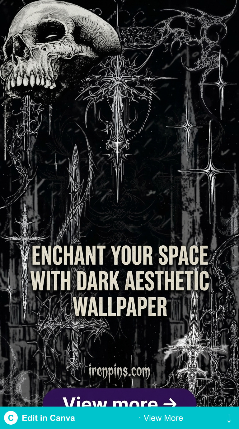 Dark Celestial Aesthetic Wallpaper wallpaper art