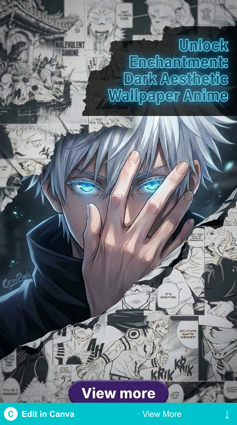 dark aesthetic wallpaper anime art