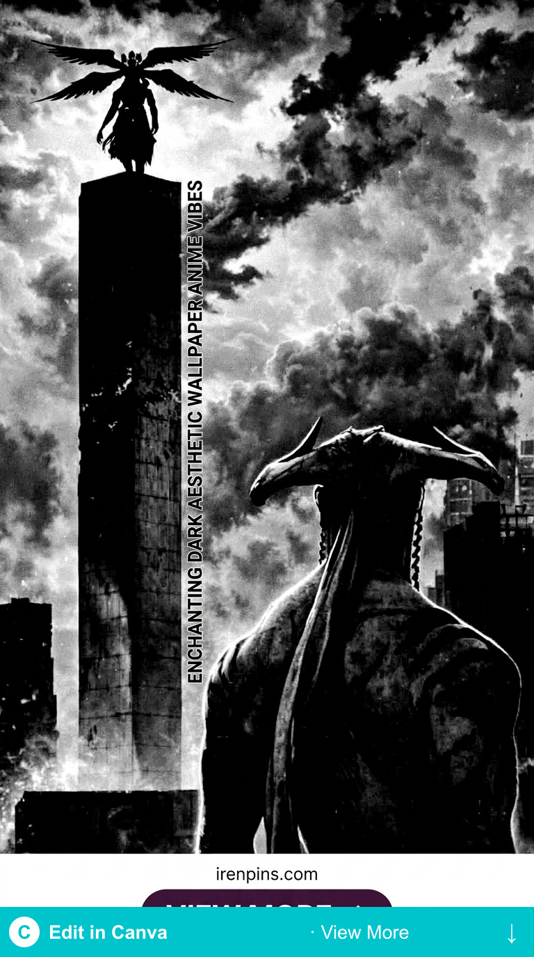 dark aesthetic wallpaper anime 1