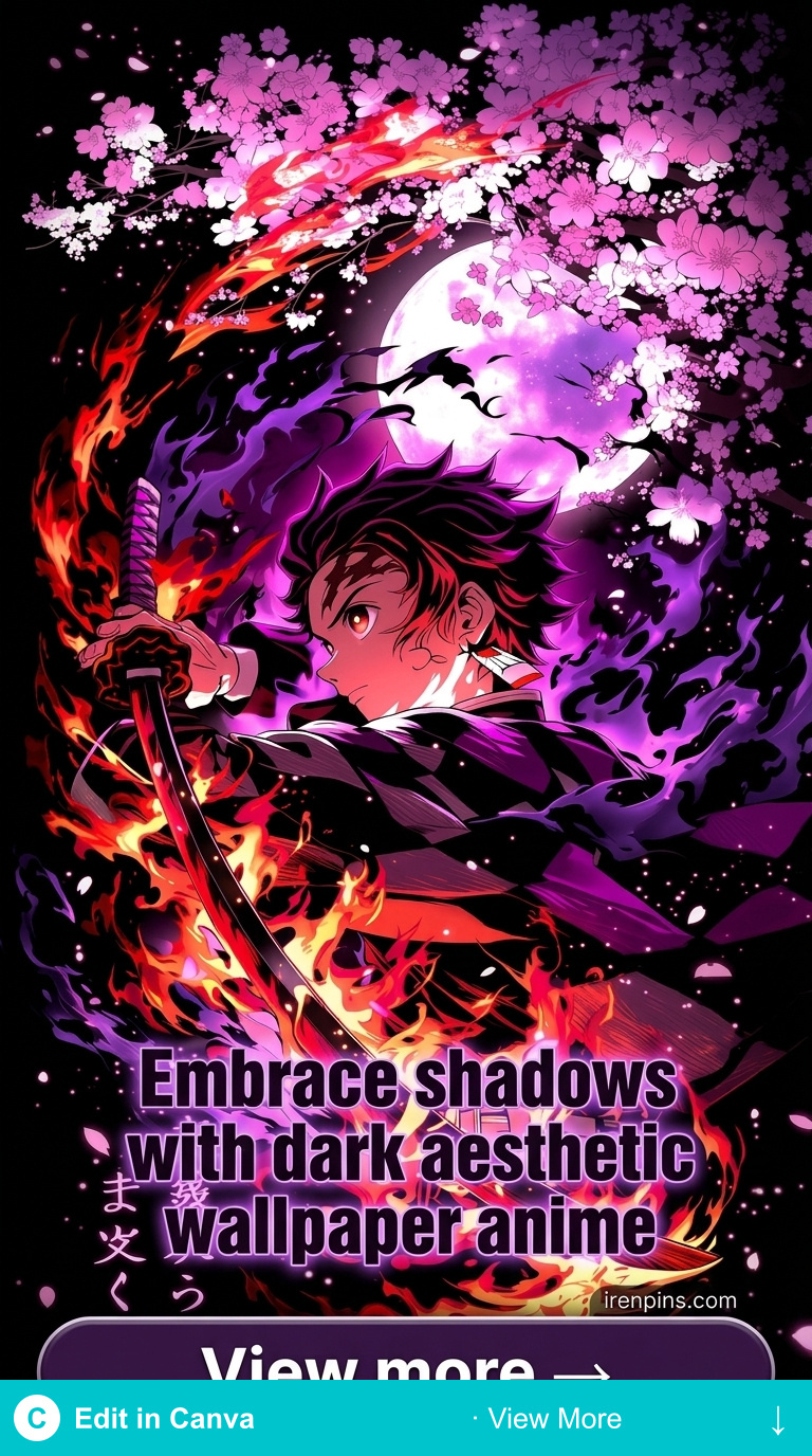 dark aesthetic wallpaper anime 2