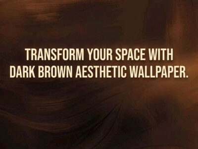 dark brown aesthetic wallpaper digital art 1