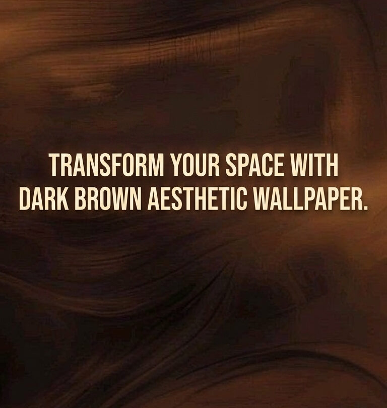 dark brown aesthetic wallpaper digital art 1