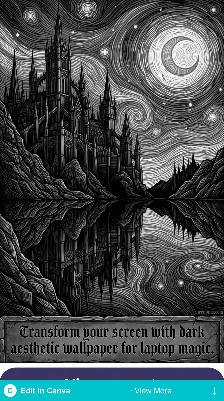 Dark Forest Desktop Art wallpaper art