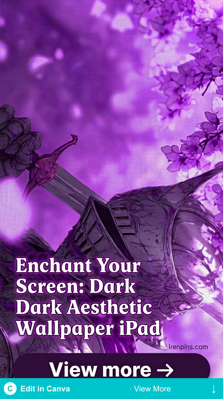 Dark iPad Celestial wallpaper art