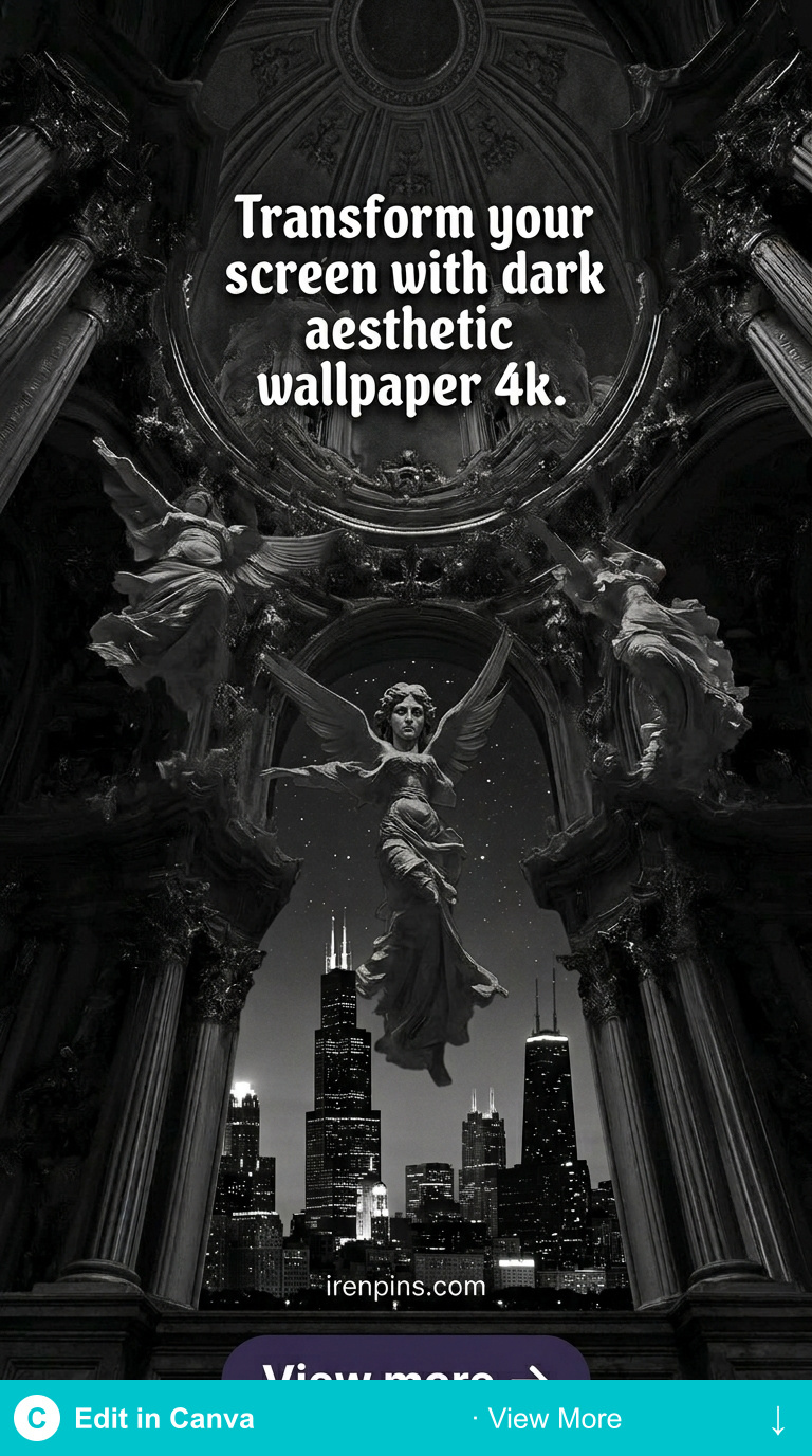 dark aesthetic wallpaper 4k style