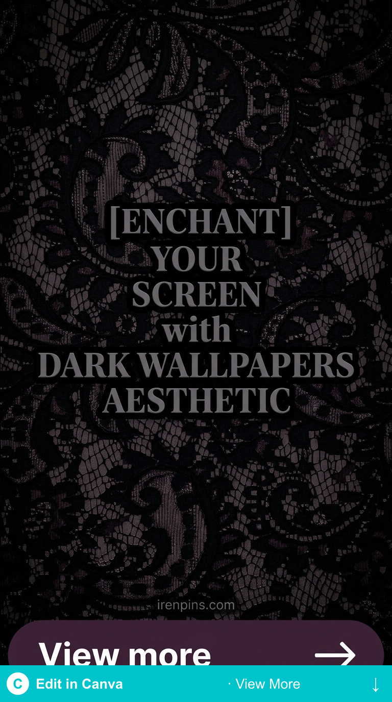 dark wallpapers aesthetic botanical night scene