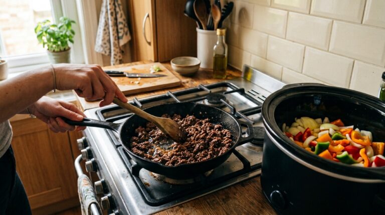 Crockpot Chili Recipe: The Dump Version and the Better Version, Side by Side (2026)
